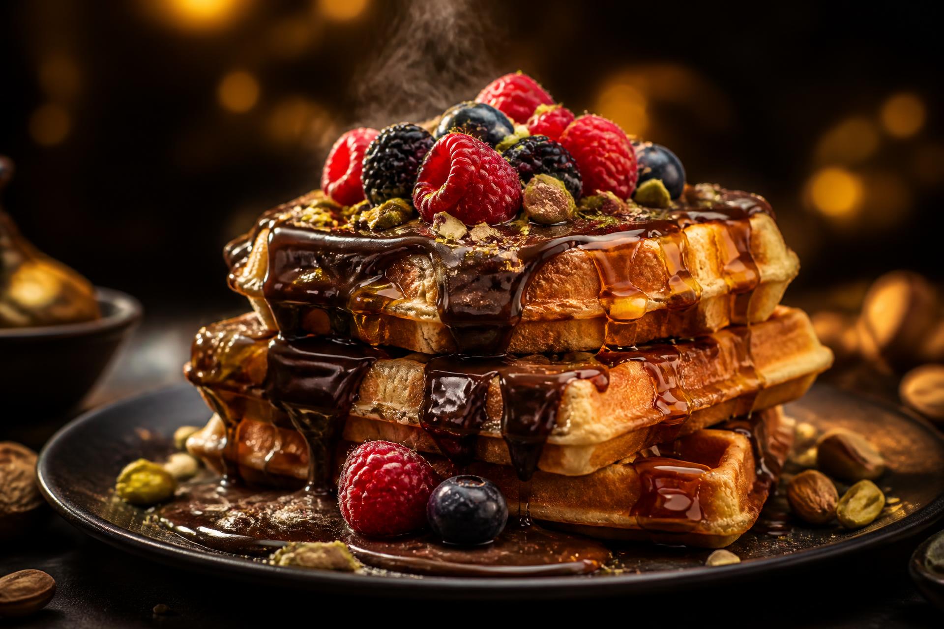 Cookie Crumble Waffle